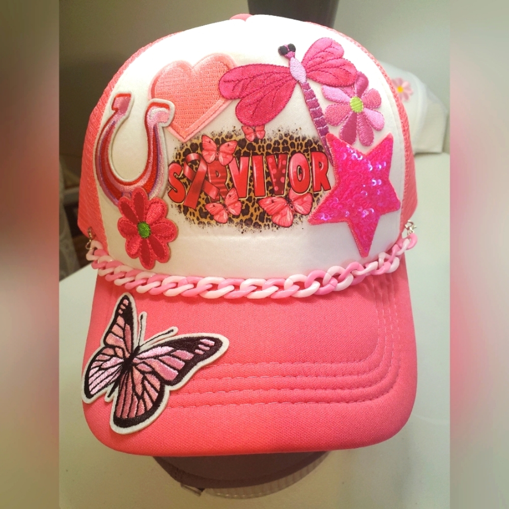 1 of a Kind Survivor Pink Trucker Hat